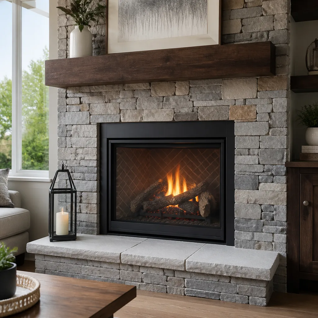 Gas fireplace service